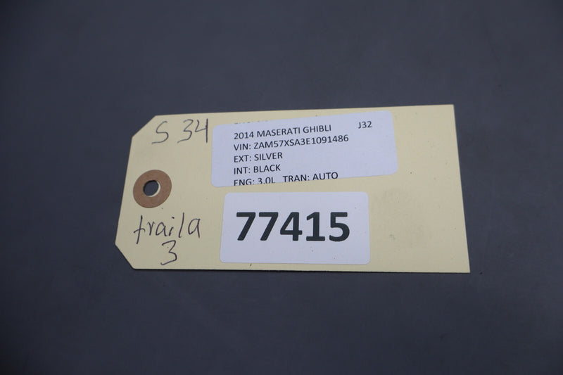 Load image into Gallery viewer, 14-22 Maserati Ghibli M157 Front Right Passenger Side Interior Door Panel Oem
