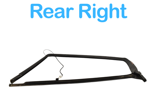 03-13 Maserati Quattroporte Rear Right Side Window Weather Strip Seal Oem