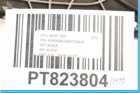 09-15 BMW F01 F02 F04 750i Rear Left Deck Speaker Cover Grille 51469112715 Oem