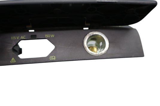 11-18 Volkswagen VW Touareg Rear Instrument Panel Power Outlet Trim Cover Oem