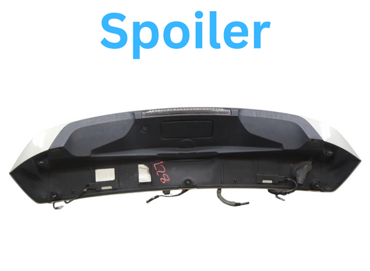 12-16 LR Range Rover Evoque L538 Rear Trunk Spoiler Wing w/ Brake Light Oem