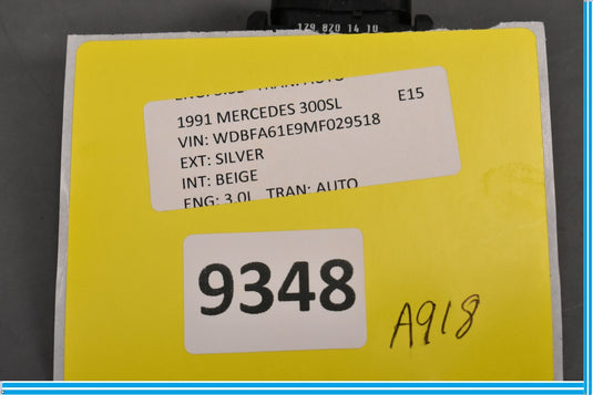 90-02 Mercedes R129 300SL 500SL Left Driver Side Window Control Switch Oem