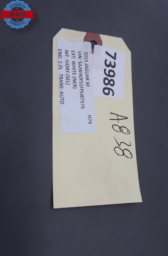 09-15 Jaguar X250 XF XFR Front Left Side Exterior Door Handle 8X23203A29CH OEM