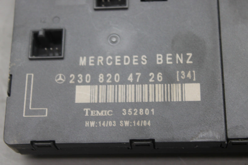 Load image into Gallery viewer, 03-12 Mercedes R230 SL500 SL550 Front Left Door Control Module A2308204726 Oem
