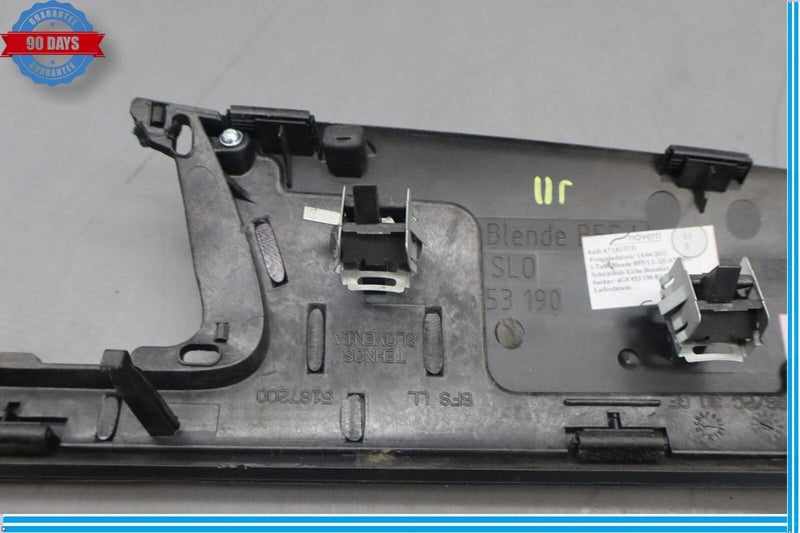 Load image into Gallery viewer, 12-15 Audi A7 Quattro Right Passenger Side Dash Panel Trim Wood 4G8853190 Oem
