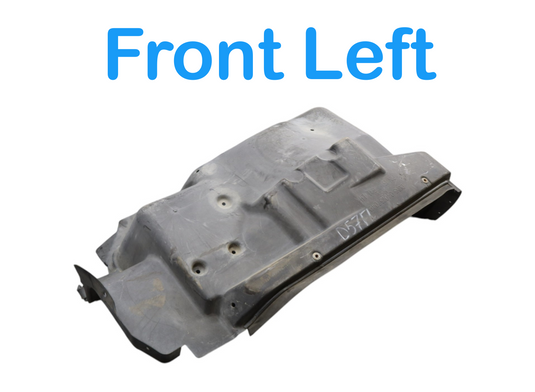 03-09 Hummer H2 Front Left Driver Side Inner Fender Liner Splash Shield Oem
