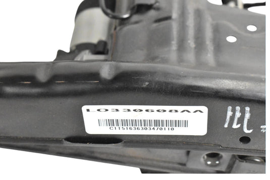 14-17 Maserati Ghibli M157 Front Left Seat Lower Track Frame Motor Set OEM