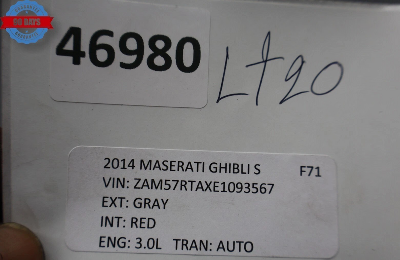 Load image into Gallery viewer, 14-20 Maserati Ghibli S Windshield Wiper Cowl Vent Grille Panel 670010468 Oem
