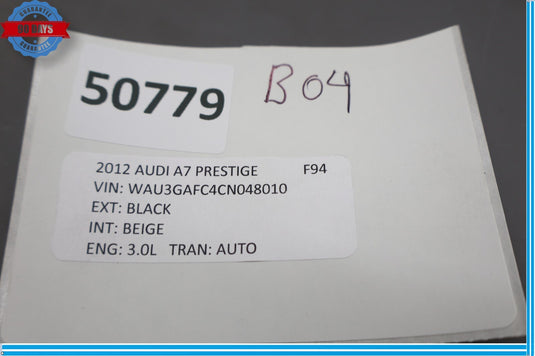 12-18 Audi A7 Quattro Rear Right Side Door Panel Lock Latch Actuator Oem