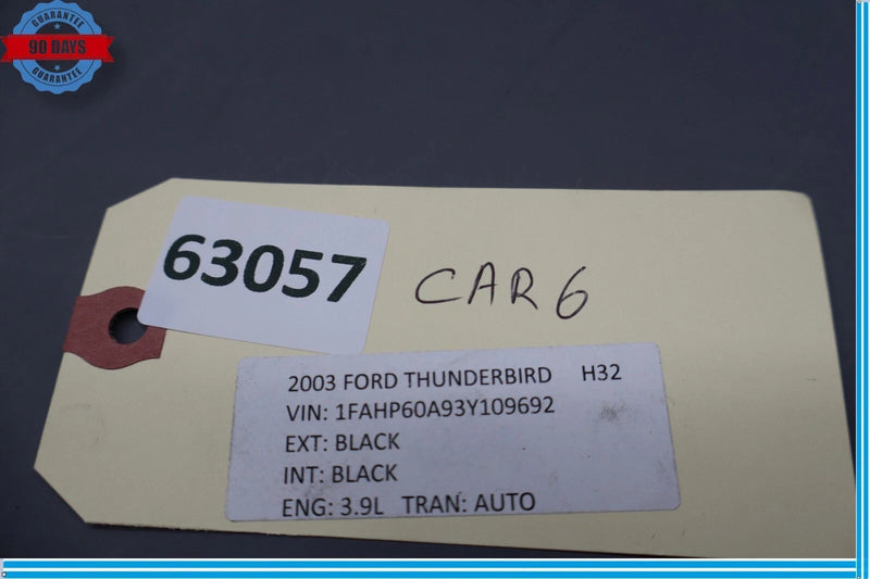 Load image into Gallery viewer, 02-05 Ford Thunderbird Center Console Base Lower Half Trim Panel Bezel OEM
