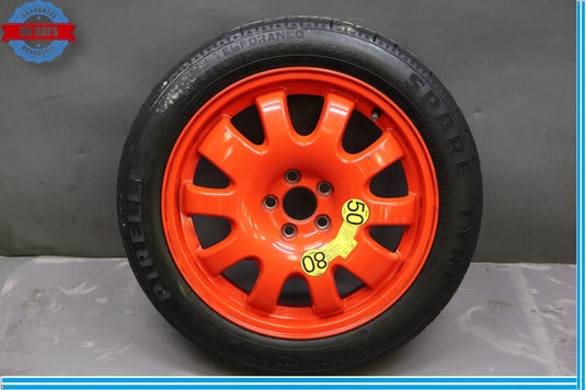 04-21 Jaguar XJ XJL X351 Emergency Spare Tire Wheel Donut Rim 135 80 18"  Oem
