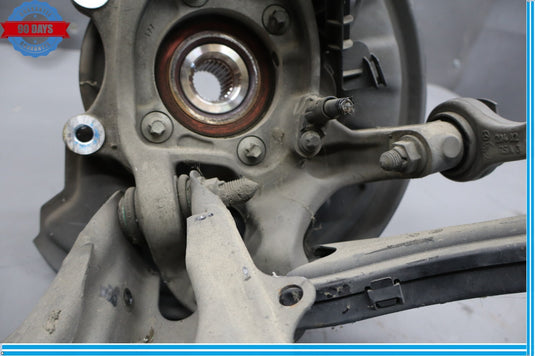 10-13 Mercedes W212 E350 Rear Left CV Shaft Spindle Knuckle Hub Assembly Oem