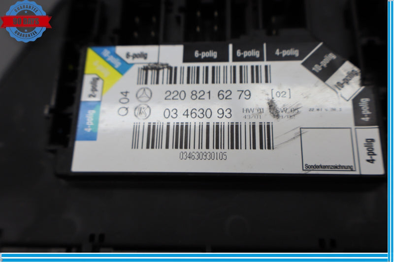 Load image into Gallery viewer, 00-06 Mercedes S350 S600 S55 AMG Rear Left Seat Control Switch 2208216279 Oem
