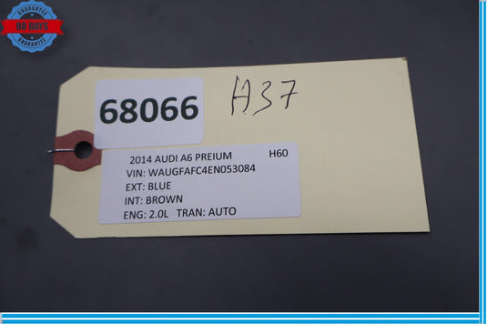 12-18 Audi A6 Quattro Rear Center Seat Head Rest Headrest Brown Oem