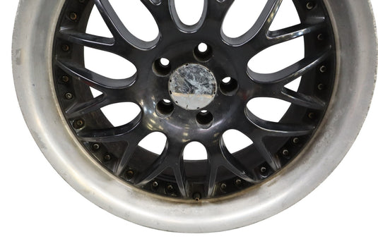 Used Alloy Wheels Ssw Mesh038 5 Holes 112 Black Glass Edge Et45 8-18 Inches