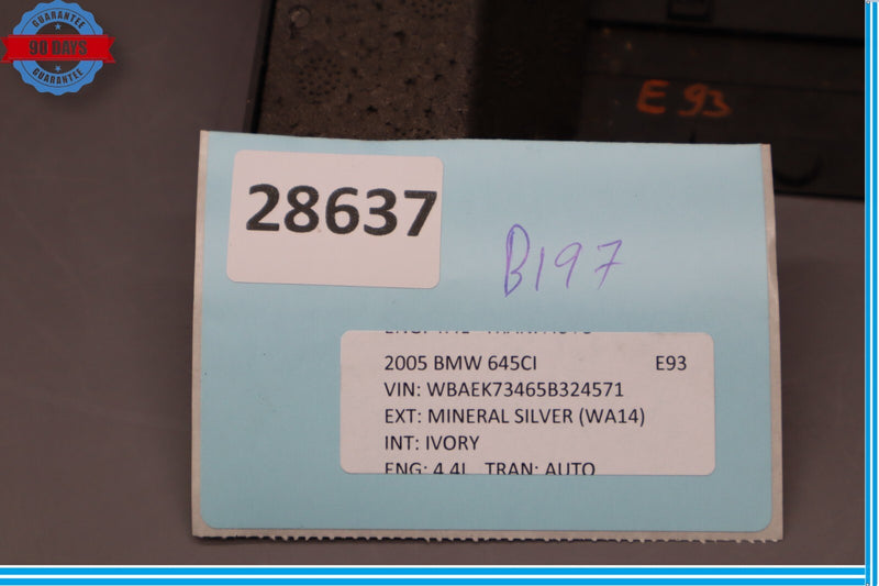Load image into Gallery viewer, 04-10 BMW 645Ci 650i Steering Column Lower Trim Cover Black 6947828 Oem
