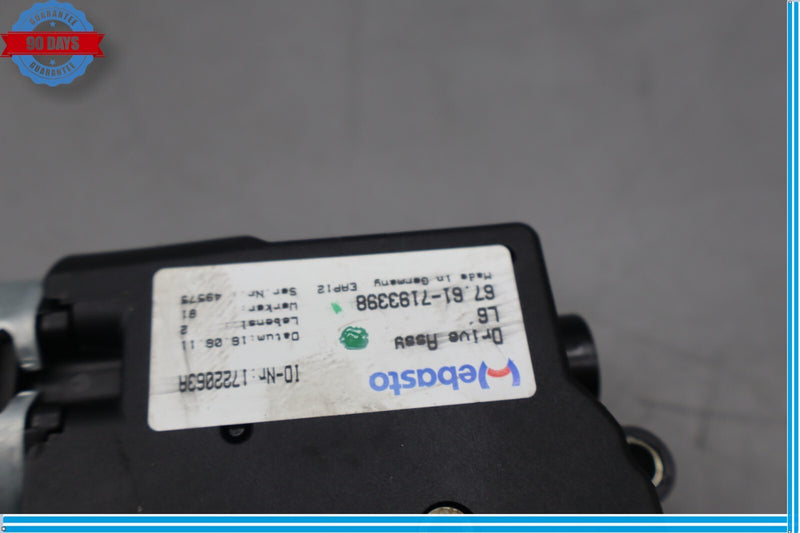Load image into Gallery viewer, 09-15 BMW 750i 750Li F01 F02 Upper Overhead Sunroof Adjustment Motor Oem

