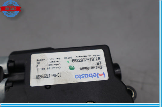 09-15 BMW 750i 750Li F01 F02 Upper Overhead Sunroof Adjustment Motor Oem