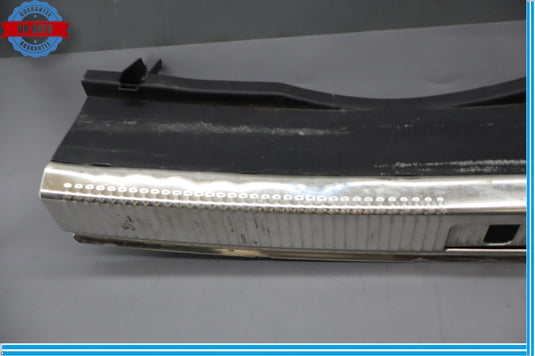 12-18 Audi A7 Quattro Rear Trunk Latch Lock Sill Scuff Plate Trim Cover Oem