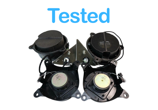 00-06 Mercedes W215 CL600 Complete Door Audio Sound Speakers Set of 6 Pc