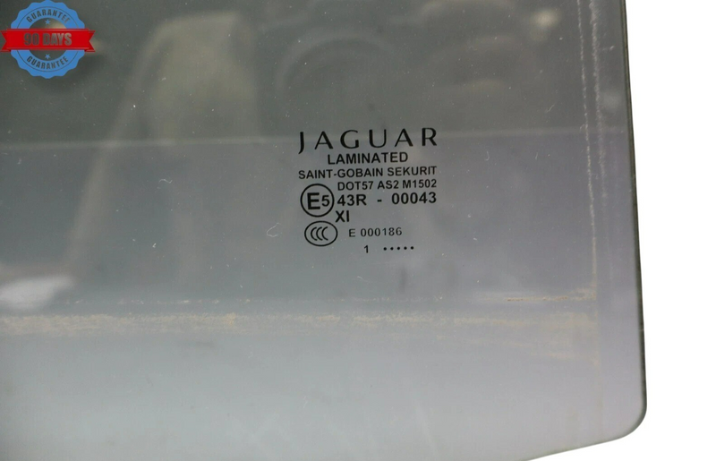 Load image into Gallery viewer, 10-19 Jaguar XJL X351 Rear Right Passenger Side Window Door Glass C2D14854 Oem
