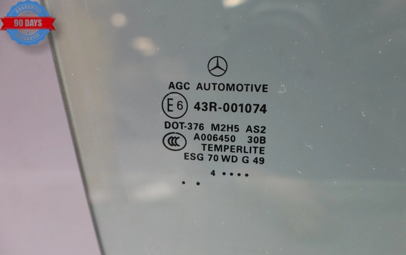 Load image into Gallery viewer, 12-19 Mercedes GL450 GLE43 AMG Front Right Passenger Side Door Window Glass Oem
