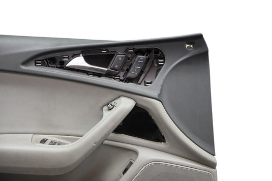 12-18 Audi A6 Quattro Front Left Driver Side Interior Door Panel 4G1867021A Oem