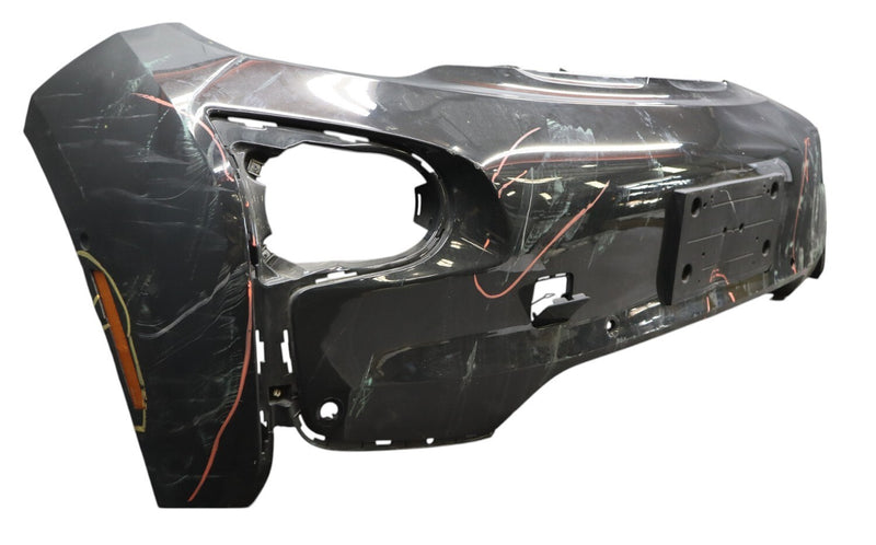 Load image into Gallery viewer, 14-17 BMW I01 i3 Front Bumper Cover Panel Assembly Black 51117296815 Oem
