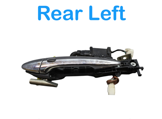 07-17 Lexus XF40 LS460 Rear Left Side Exterior Door Handle w/ Keyless Go Oem