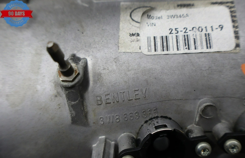 Load image into Gallery viewer, 03-10 Bentley Continental GT Rear Center Console A/C Air Vent Trim Black Oem
