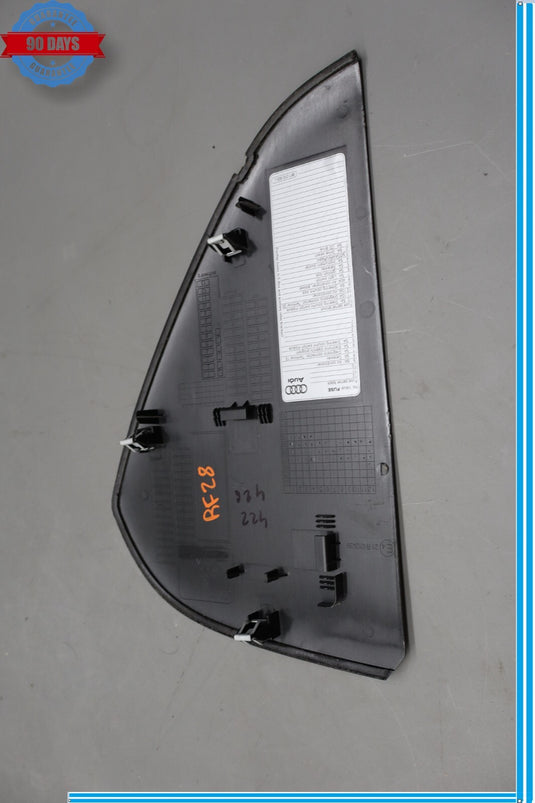 09-16 Audi A4 Quattro Right Passenger Side Dash End Cap Trim Cover Oem