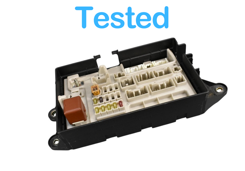 Load image into Gallery viewer, 02-05 Lexus SC430 Rear Trunk Boot Luggage Room Fuse Relay Junction Box OEM
