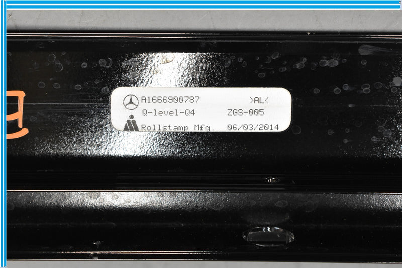 Load image into Gallery viewer, 13-16 Mercedes GL450 X166 Rear Left Driver Side Door Window Molding Oem
