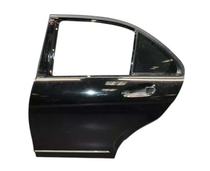 Load image into Gallery viewer, 08-14 Mercedes C250 W204 C300 C350 Rear Left Driver Side Door Shell Black OEM
