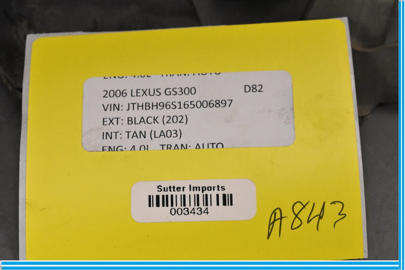 Load image into Gallery viewer, 06-11 Lexus GS300 GS350 GS450h Front Right Passenger Side Hood Support Hinge Oem
