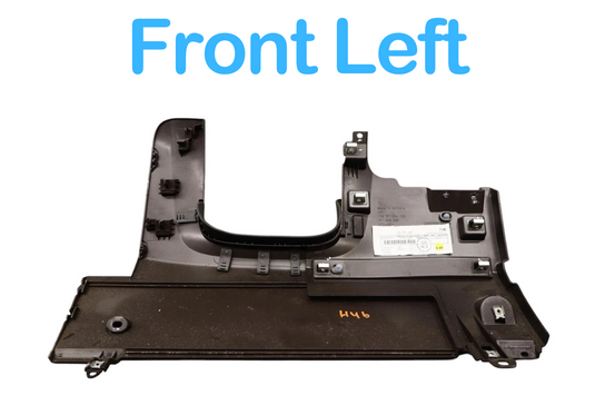 11-17 Volkswagen Touareg Front Left Driver Side Lower Dash Panel Cover Trim Oem