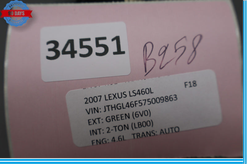 Load image into Gallery viewer, 07-12 Lexus LS460 LS460L Fuel Door Trunk Lid Release Open Switch 8484050031 Oem
