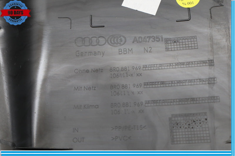 Load image into Gallery viewer, 12-18 Audi A6 Front Right Passenger Side Seat Back Panel Trim Cover Oem
