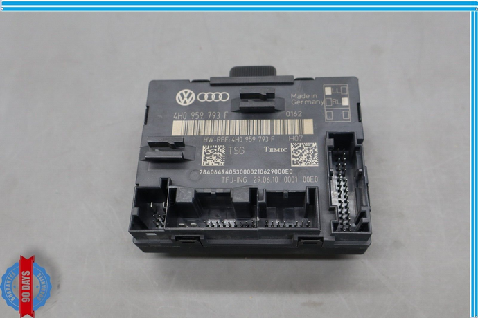 11-13 Volkswagen VW Touareg Front Left Driver Side Door Control Module Unit Oem