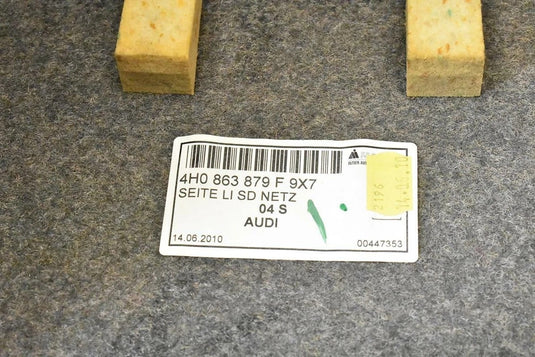 11-18 Audi A8 S8 Left Driver Side Trunk Quarter Trim Panel Cover 4H0863879 Oem