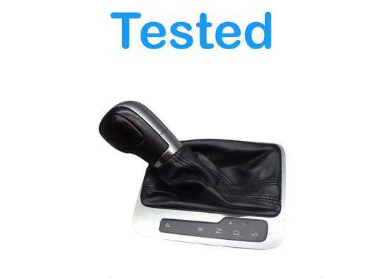 11-14 Volkswagen Touareg Transmission Gear Shift Shifter Knob Handle w/ Boot Oem