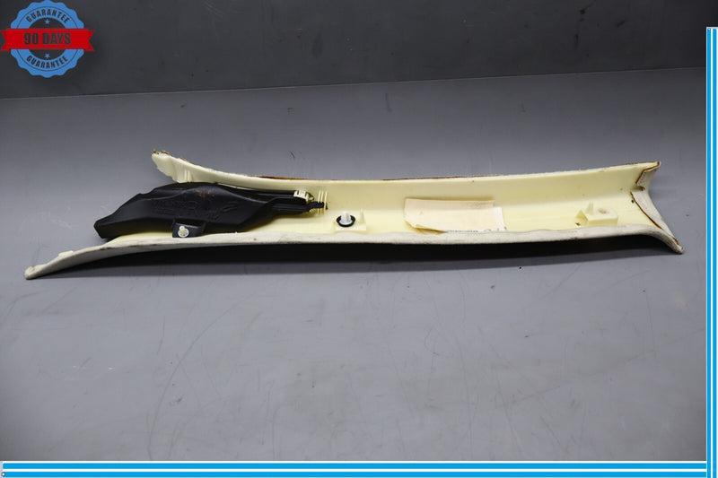 Load image into Gallery viewer, 10-19 Jaguar XJL XJ X351 Front Right Side A Pillar Trim Panel Suede Beige Oem
