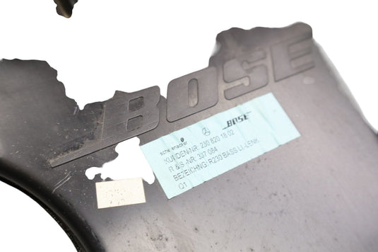 03-08 Mercedes R230 SL500 BOSE Subwoofer Audio Radio Speaker Black Oem