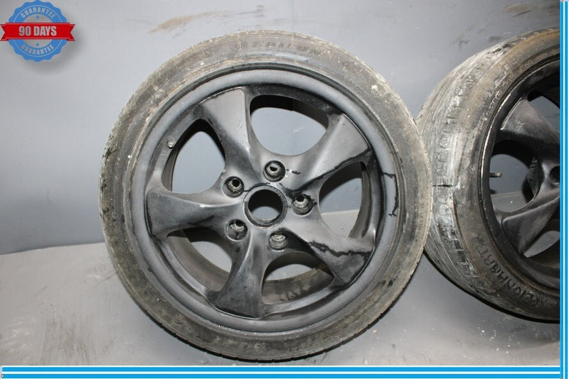 Load image into Gallery viewer, Porsche 986 Boxster Wheels Rims R17 8.5J 98656191103 98636212606 Set of 4 Oem
