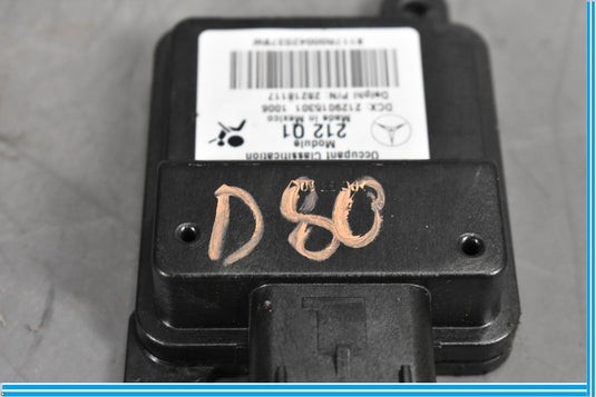 10-13 Mercedes E350 E550 Right Passenger Side Seat Occupancy Module Unit ECU Oem