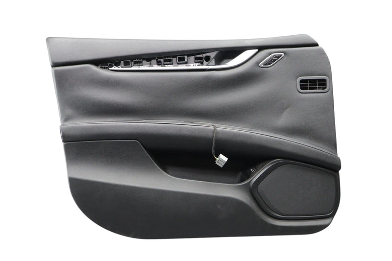 Load image into Gallery viewer, 14-22 Maserati Ghibli Front Left Driver Side Interior Door Panel Trim Black Oem
