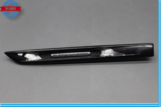 10-15 Jaguar XJ XJL Front Left Driver Side Fender Molding Trim Black Oem