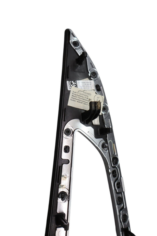 12-18 Audi A6 Quattro Rear Right Side Door Panel Handle Bezel Cover Trim Oem