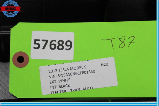 12-20 Tesla Model S Rear Right Side Trunk Floor Trim Mount Holder Bracket Oem