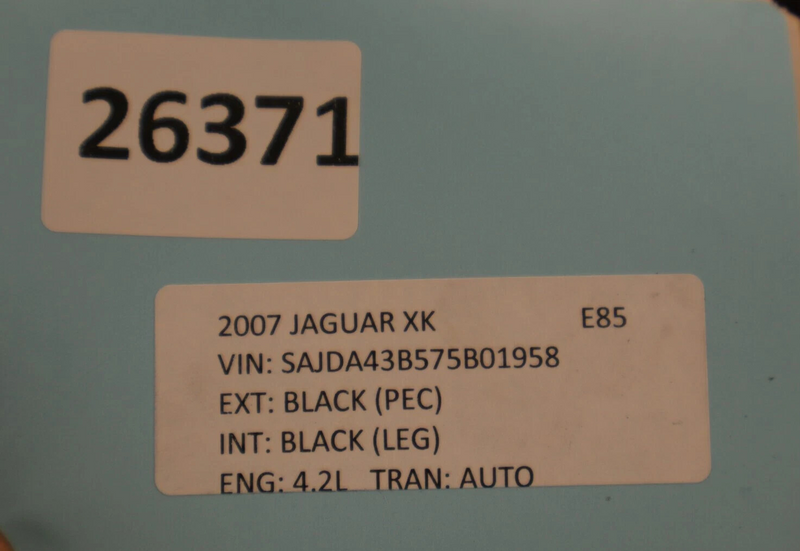 Load image into Gallery viewer, 07 Jaguar XK XKR Front Right Passenger Side Interior Door Trim Panel Oem
